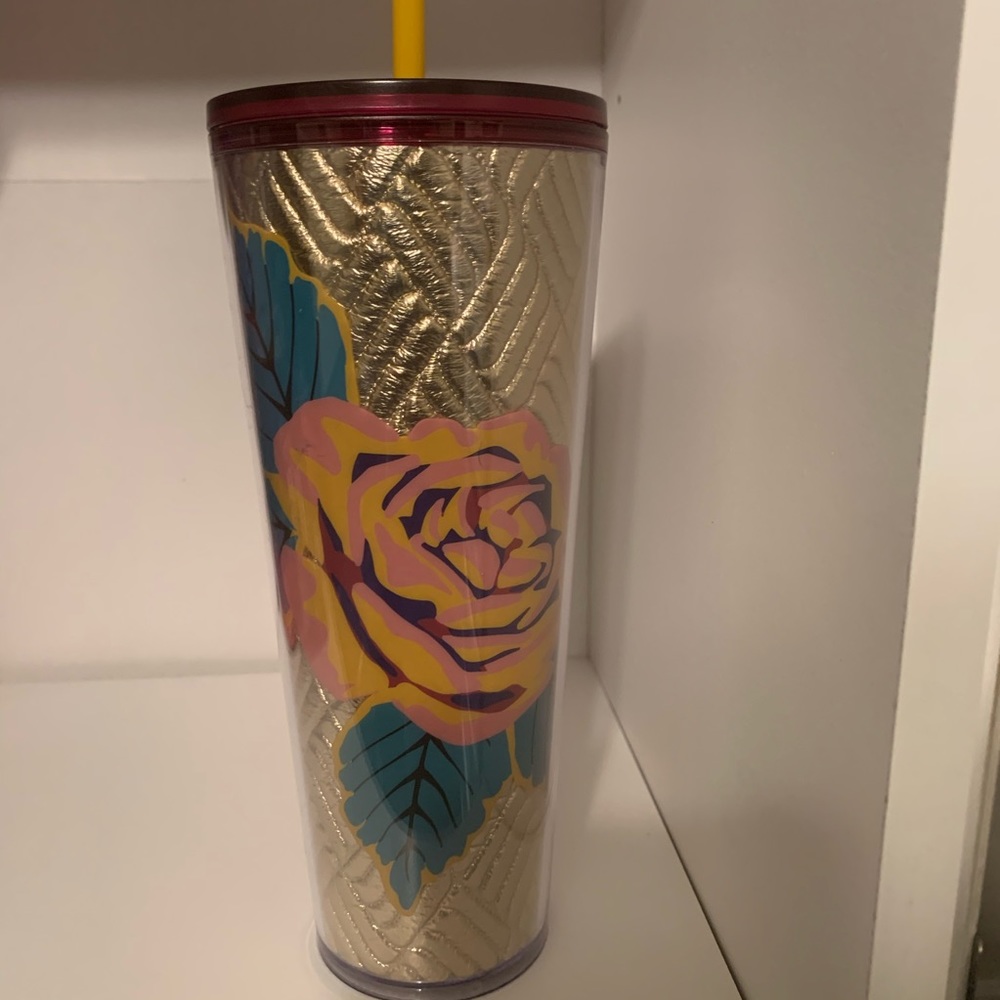Starbucks 2020 gold foiled rose tumbler